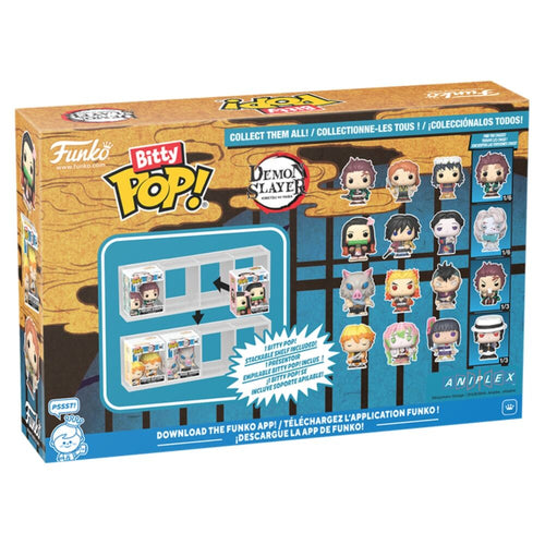 Demon Slayer Blister 4 Bitty POP Zenitsu y amigos Funko