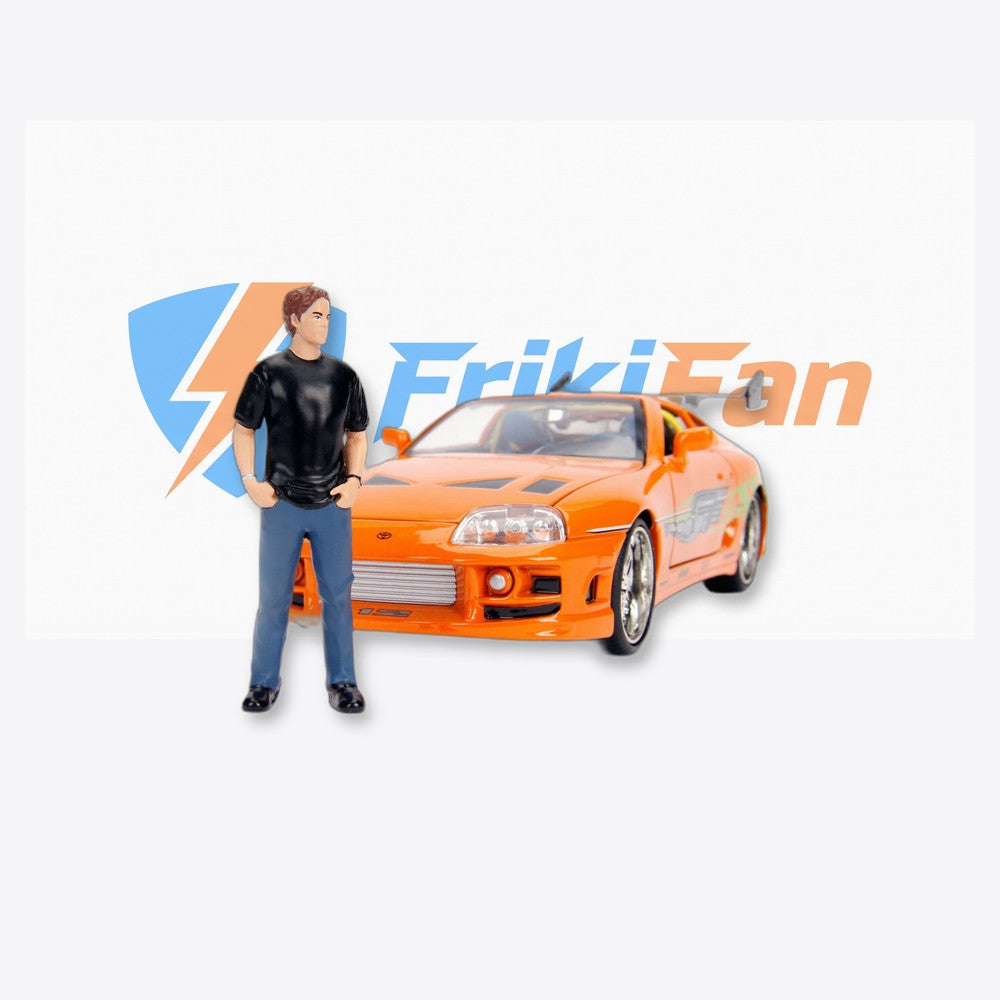 Jada Toys Blister figura Brian + Coche Toyota Supra Fast & Furious (imagen 6 de 6)