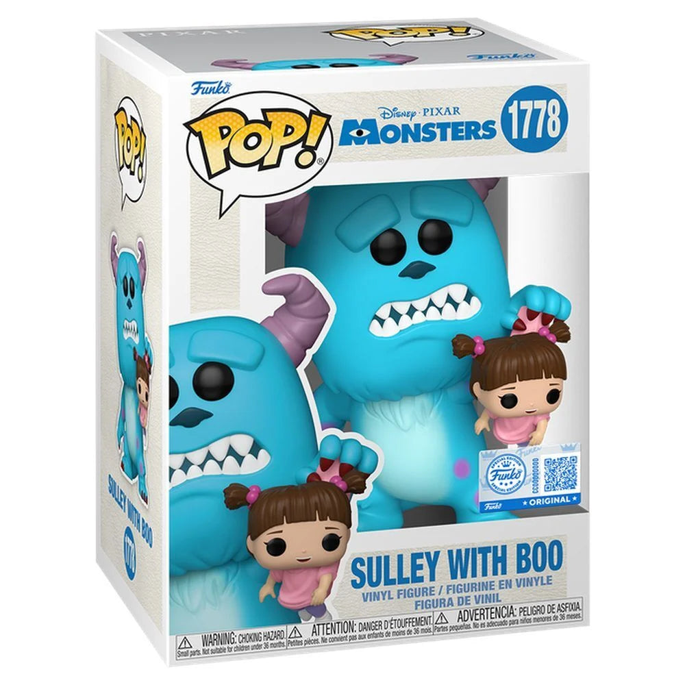 Funko Figura POP Disney Pixar Monsters Inc Sulley with Boo Exclusive
