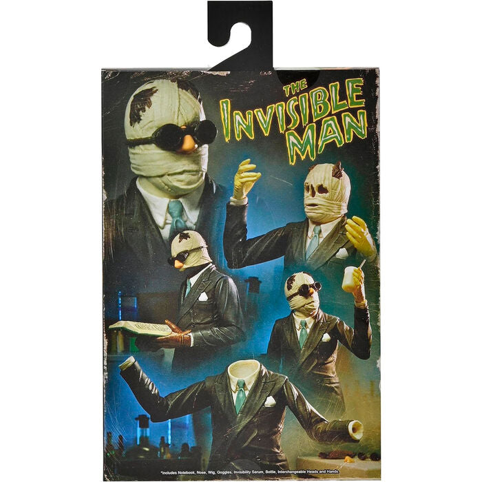 Neca Figura Ultimate Hombre Invisible Universal Monster 18cm (imagen 4 de 8)