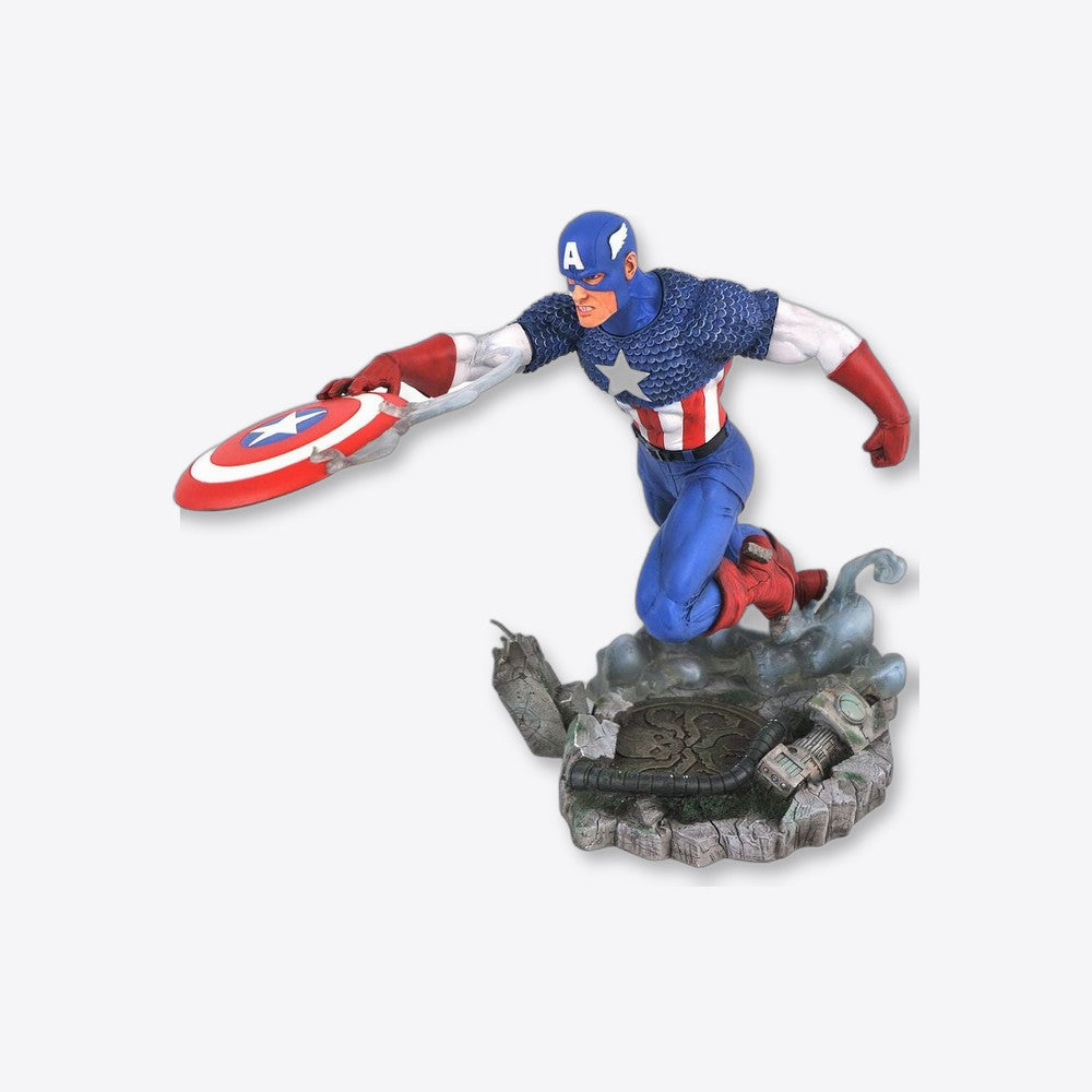 Diamond Select Estatua Capitan America Marvel Comic Gallery 25cm (imagen 4 de 6)