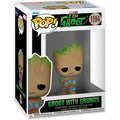 Marvel Figura POP I Am Groot - Groot with Grunds Funko