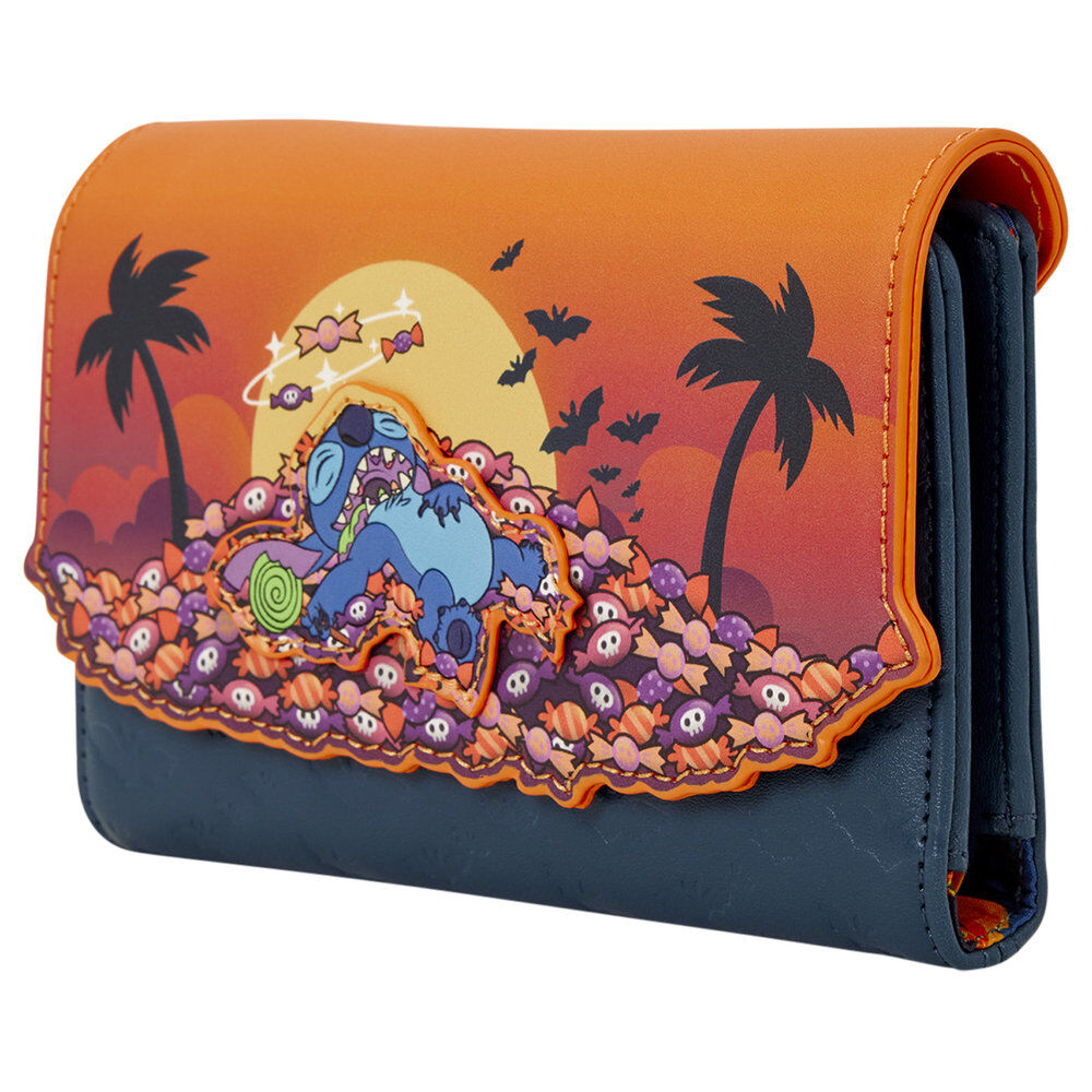 Cartera Stitch Halloween Candy Stitch Disney Loungefly (imagen 2 de 6)