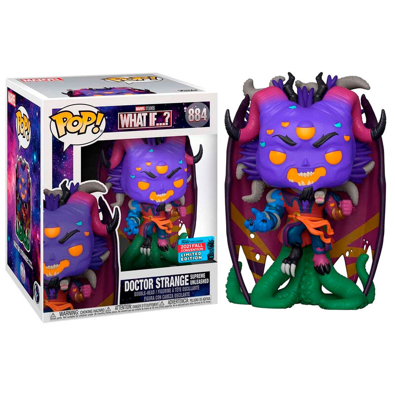 Funko Figura POP  Marvel What If...? Doctor Strange Supreme Exclusive (imagen 3 de 4)
