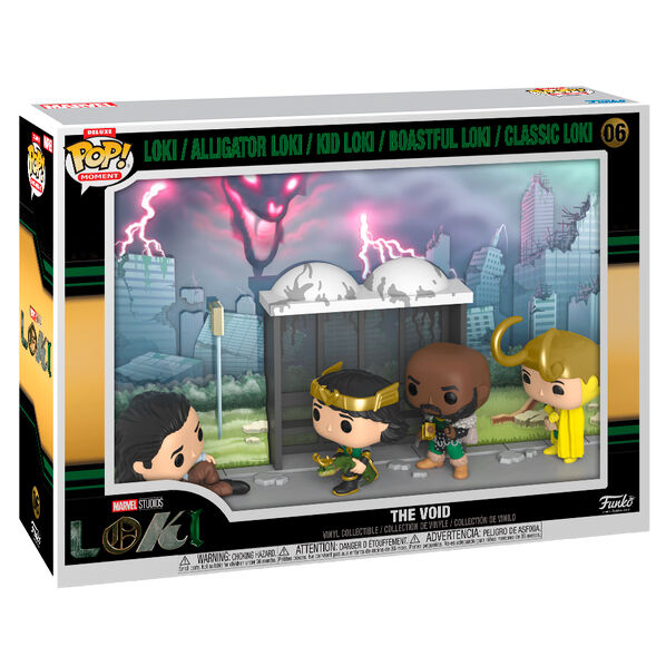 Funko Figura POP Moments Deluxe Loki The Void (imagen 2 de 3)