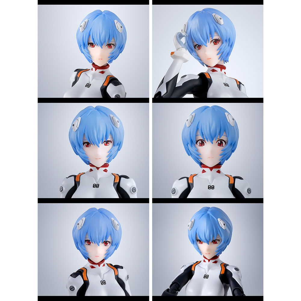 Tamashii Nations Figura S.H. Figuarts Rei Ayanami Evangelion 13,5cm (imagen 3 de 8)