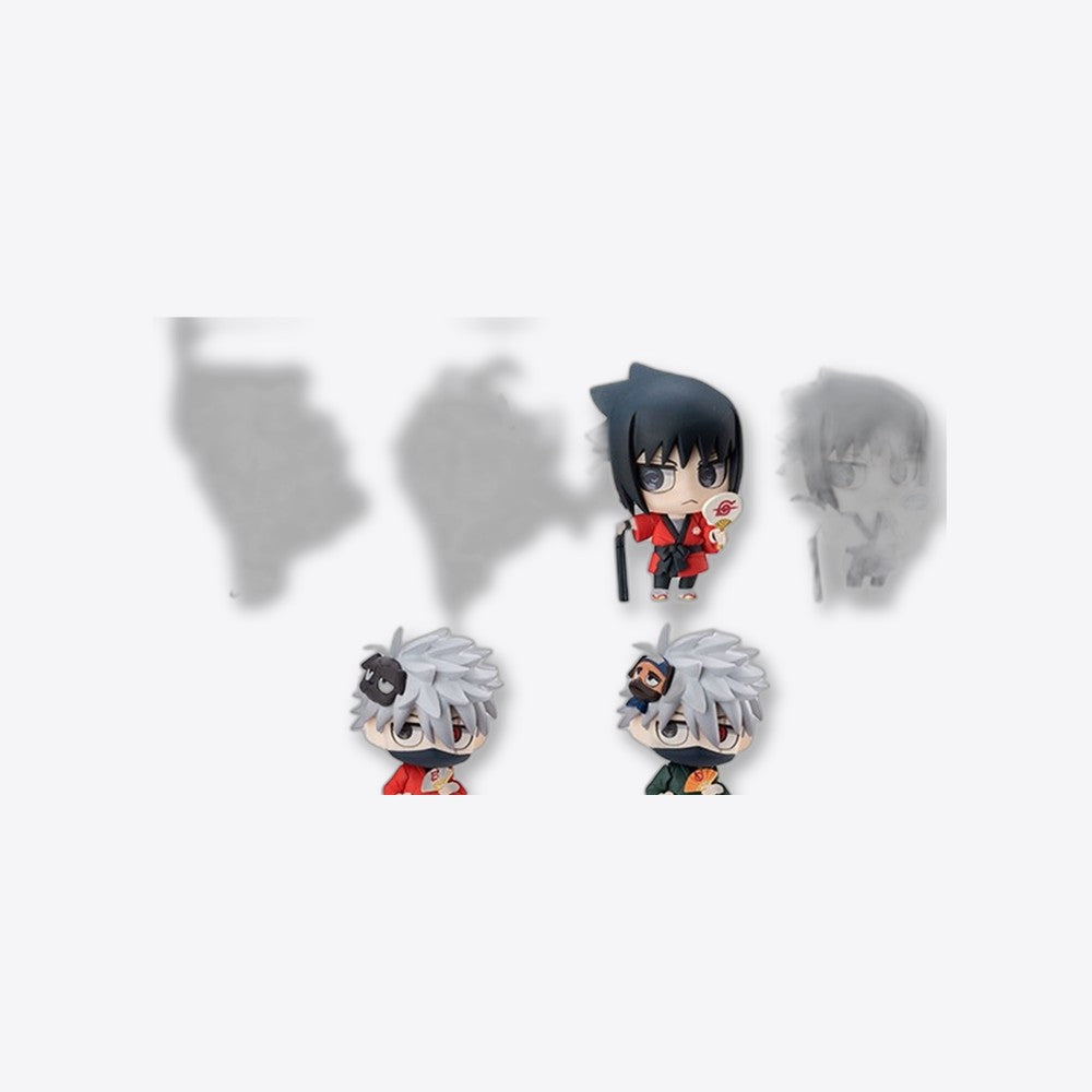 Set figuras megahouse naruto shippuden petit chara land 10th anniversary (imagen 3 de 6)