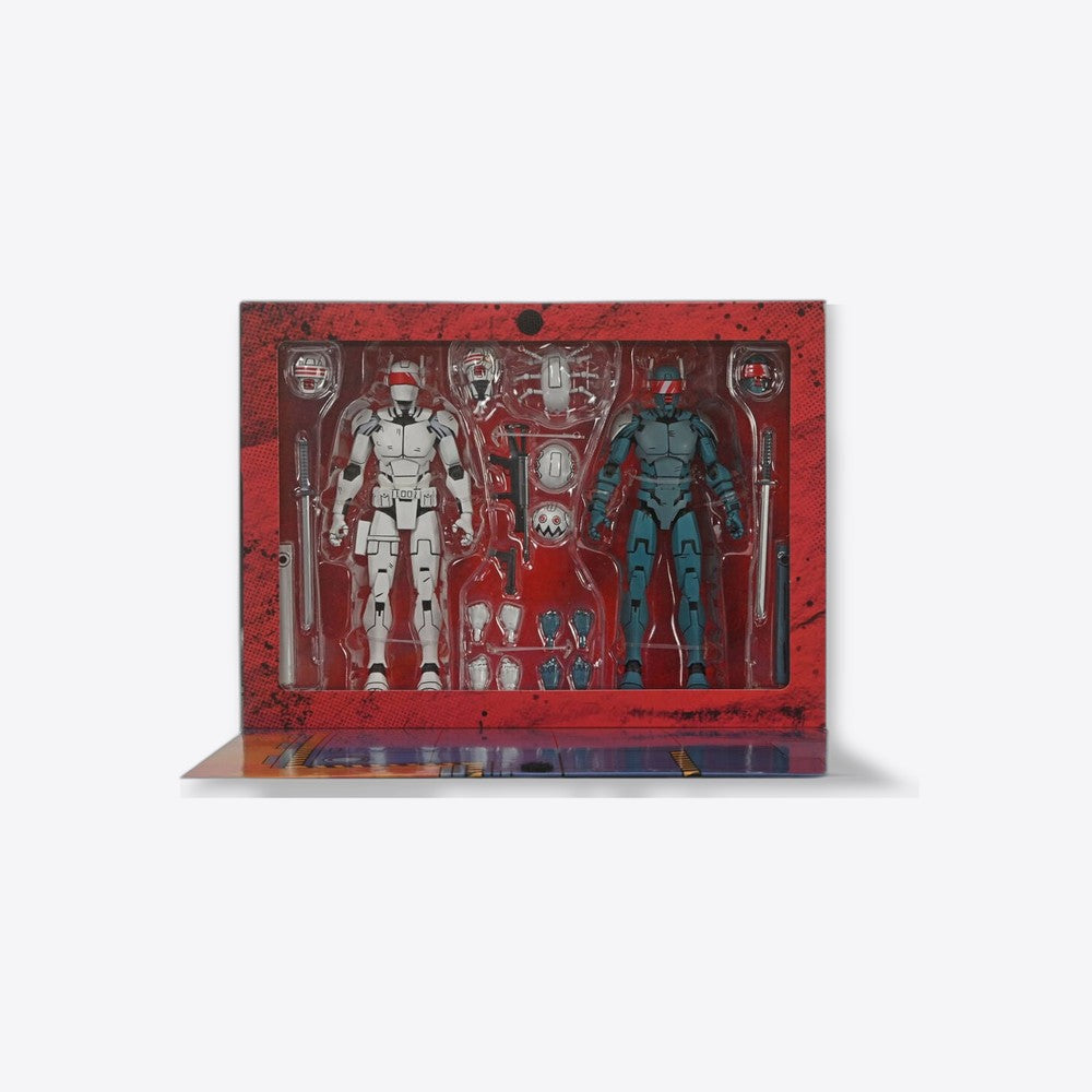 Neca Set 2 figuras Synja Patrol Troop Reinforcements Teenage Mutant The Last Ronin Tortugas Ninja 18cm (imagen 6 de 6)