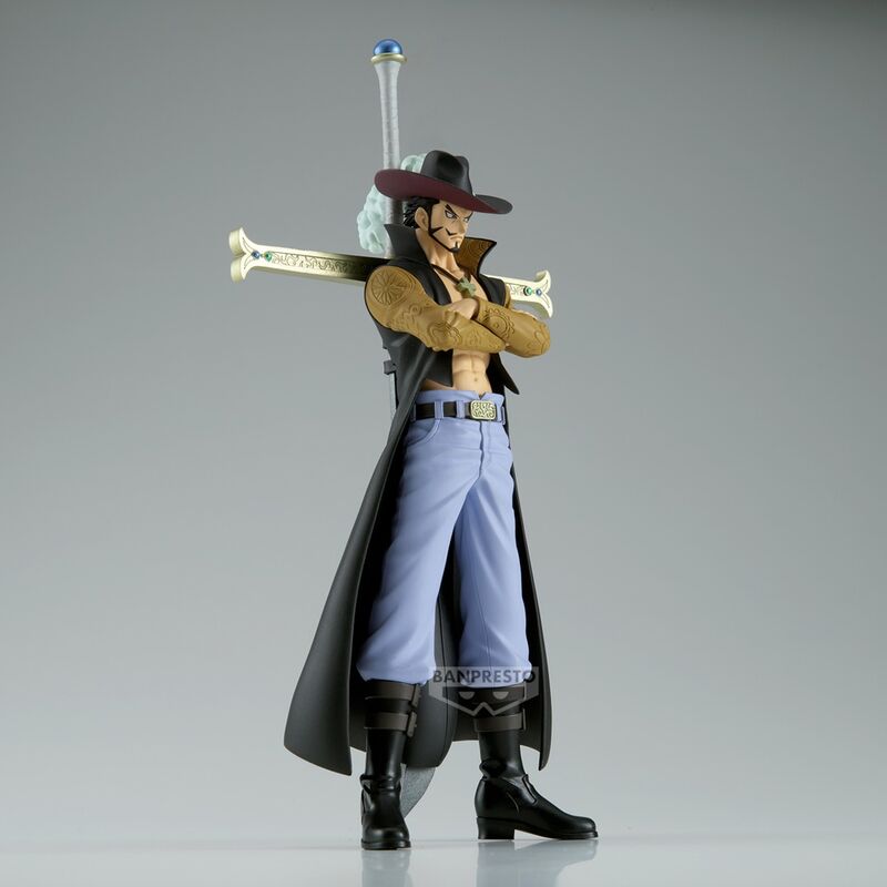 One Piece Figura Dracule Mihawk The Grandline Series 17cm Banpresto