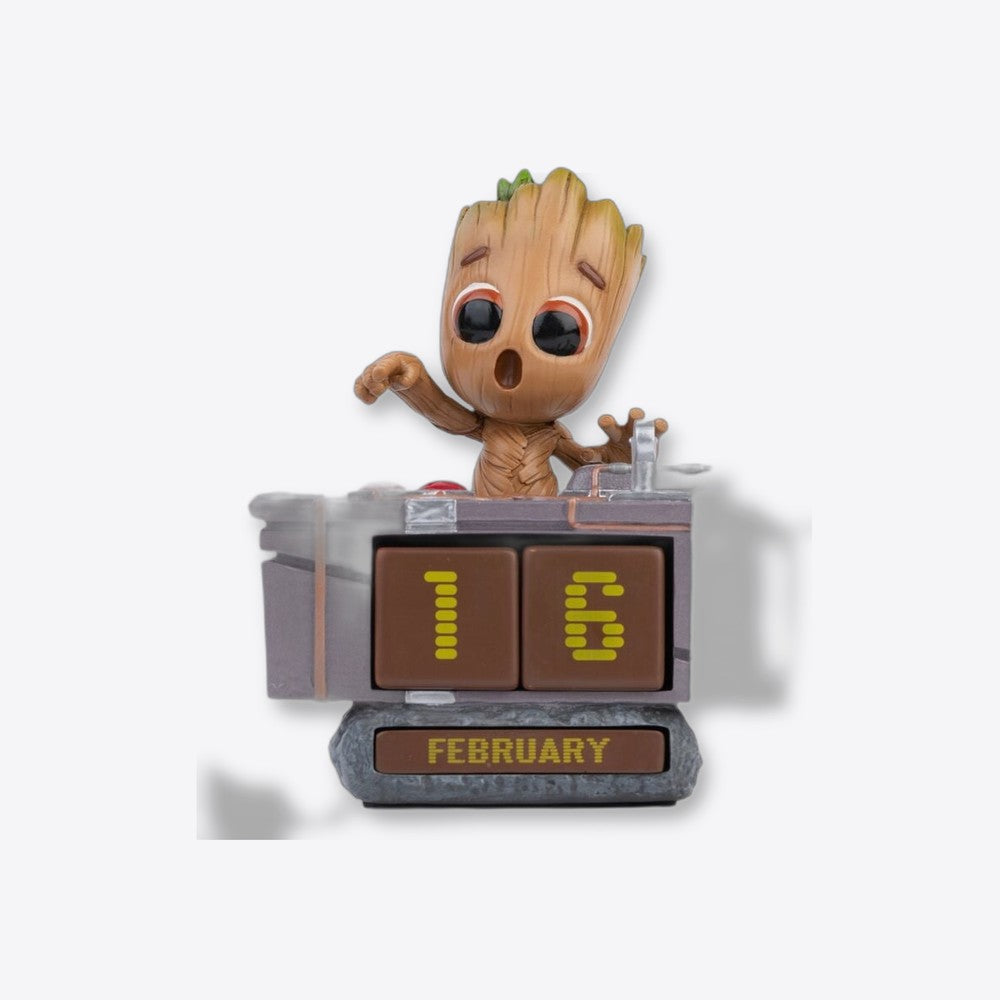 Erik Calendario Perpetuo 3D Groot Death Button Guardianes de la Galaxia Marvel (imagen 6 de 6)