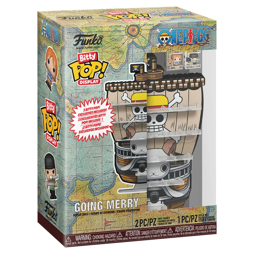 One Piece Display Bitty POP Going Merry Funko