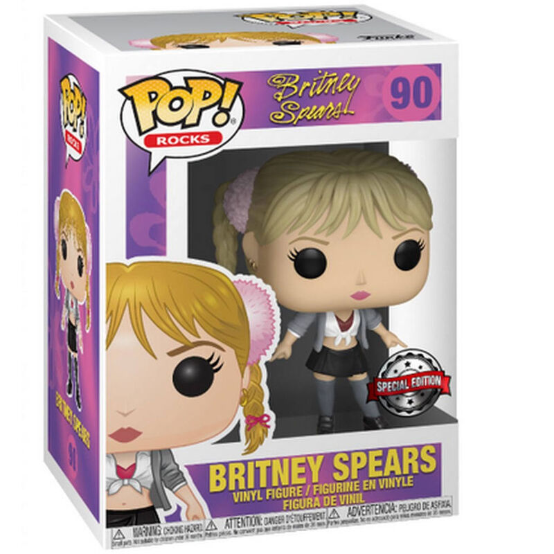 Funko Set figura POP & Tee Britney Spears One More Time Exclusive (imagen 2 de 6)