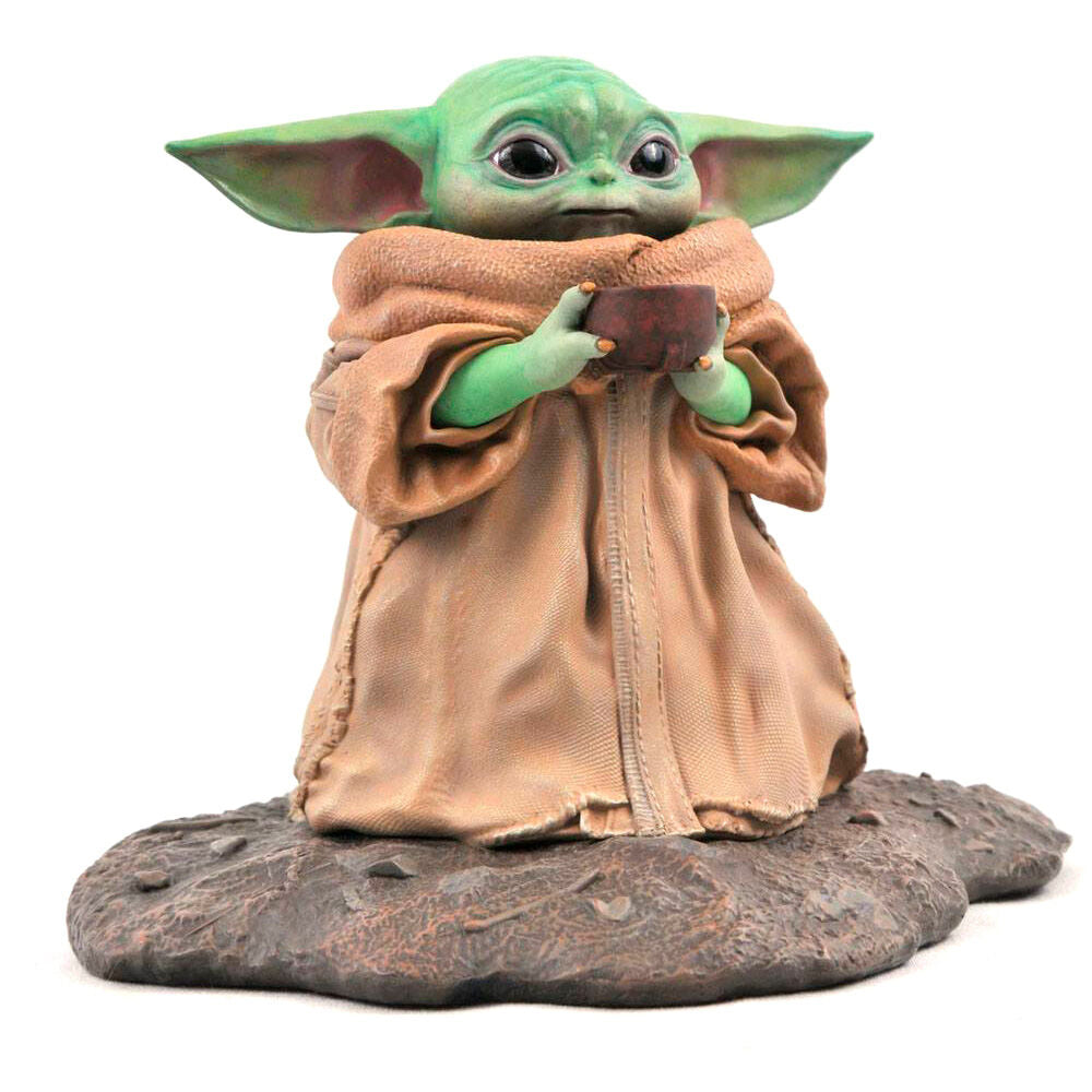 Diamond Select Estatua Premier Collection The Child Soup The Mandalorian Star Wars 17cm (imagen 2 de 6)