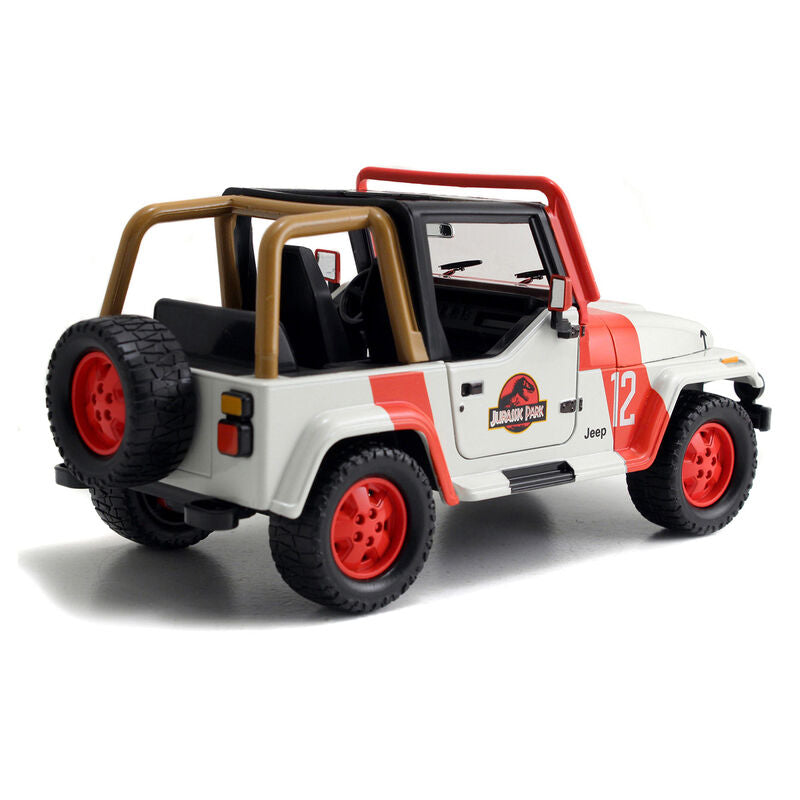 Jurassic Park Coche Jeep Wrangler 1/24 Jada Toys