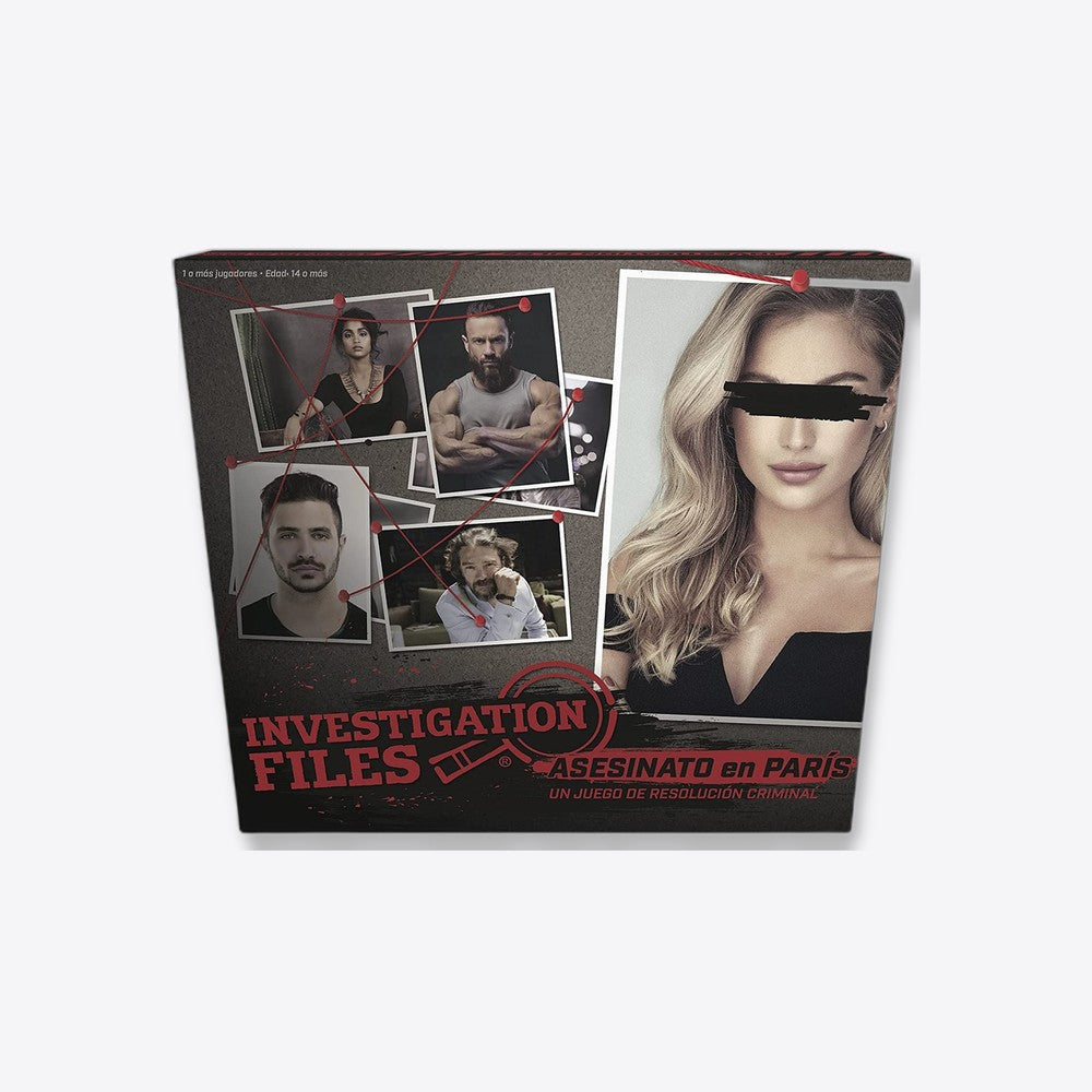 Desconocido Juego de mesa investigation files: asesinato en paris pegi 14 (imagen 2 de 6)