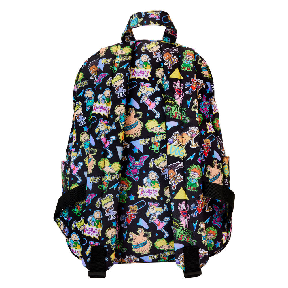 Mochila nylon Nickelodeon Loungefly 43cm (imagen 3 de 5)