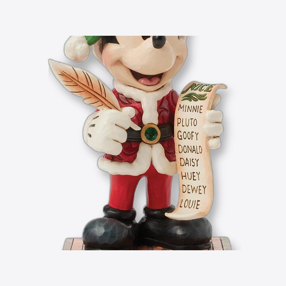 Figura enesco disney papá noel mickey (imagen 5 de 6)