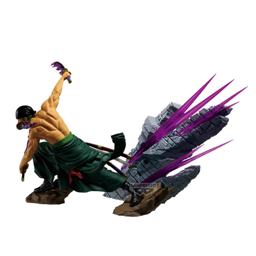 Banpresto Figura Roronoa Zoro Theorama Soul One Piece 21cm (imagen 3 de 5)