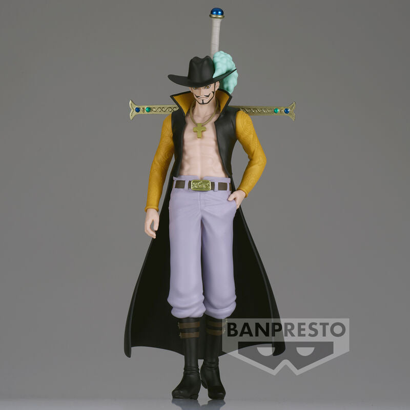 One Piece Figura Dracule Mihawk The Shukko Banpresto 16cm
