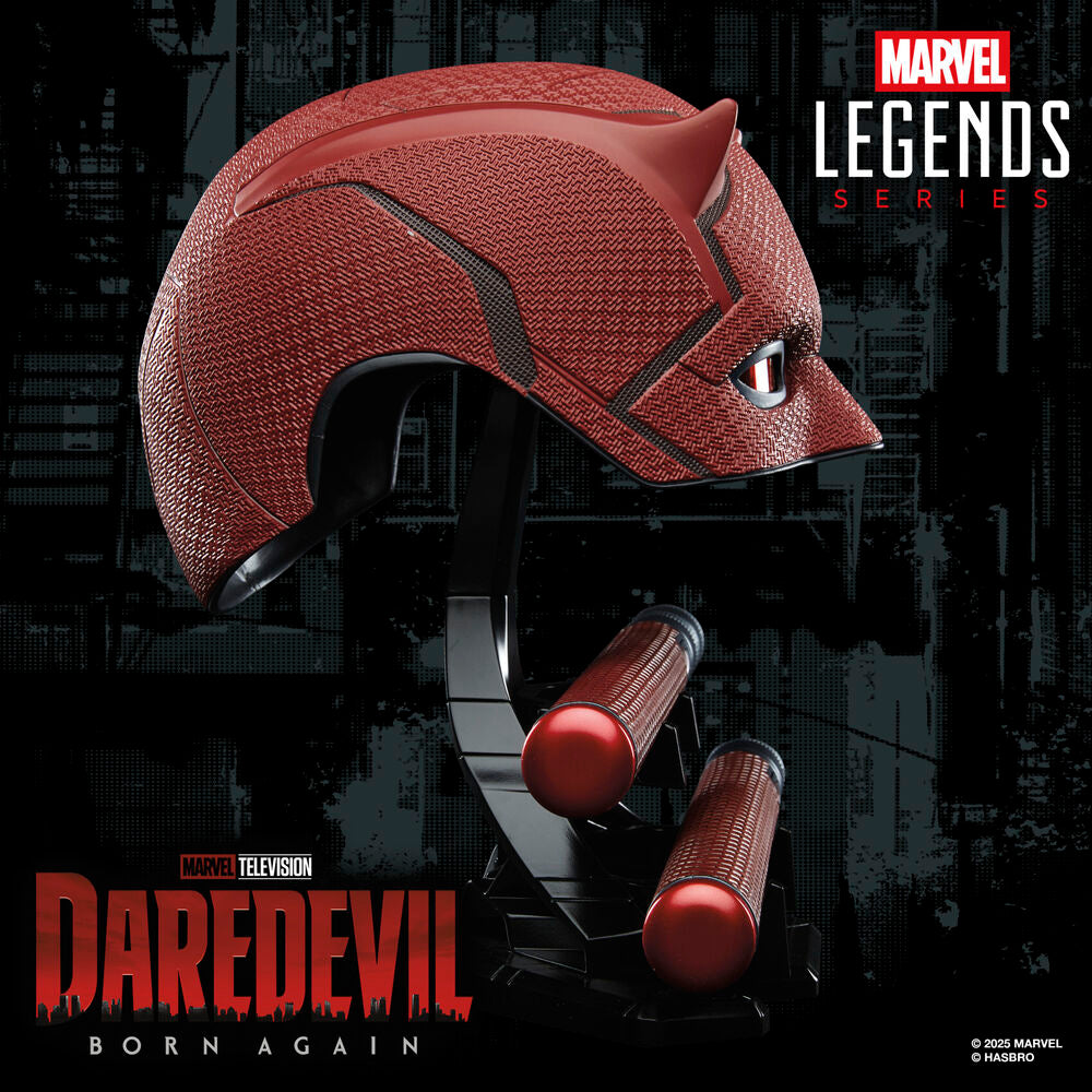 Marvel Legends Réplica Máscara + Bastón Daredevil Born Again