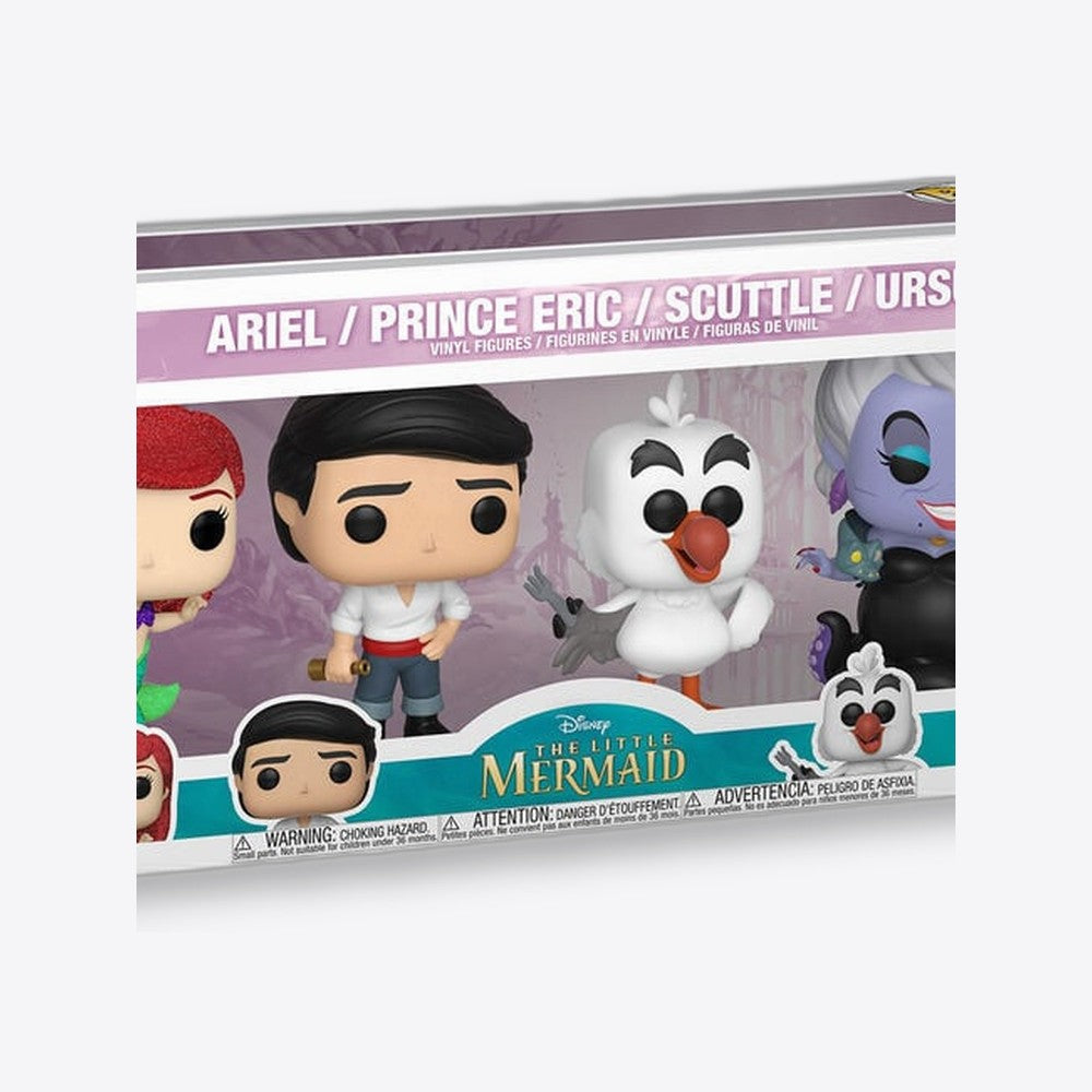 Funko Blister 4 figuras POP Disney La Sirenita Exclusive (imagen 6 de 6)