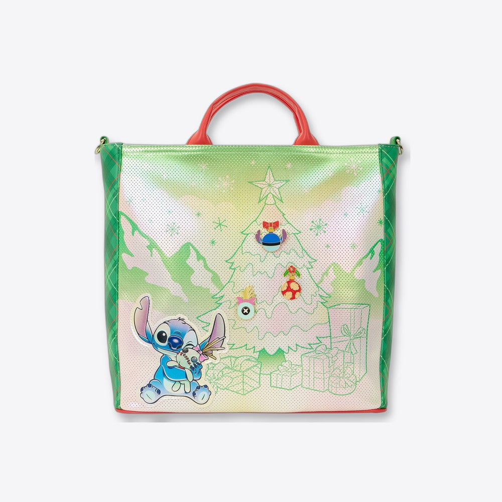 Bolso Holiday Stitch Disney Loungefly (imagen 6 de 6)