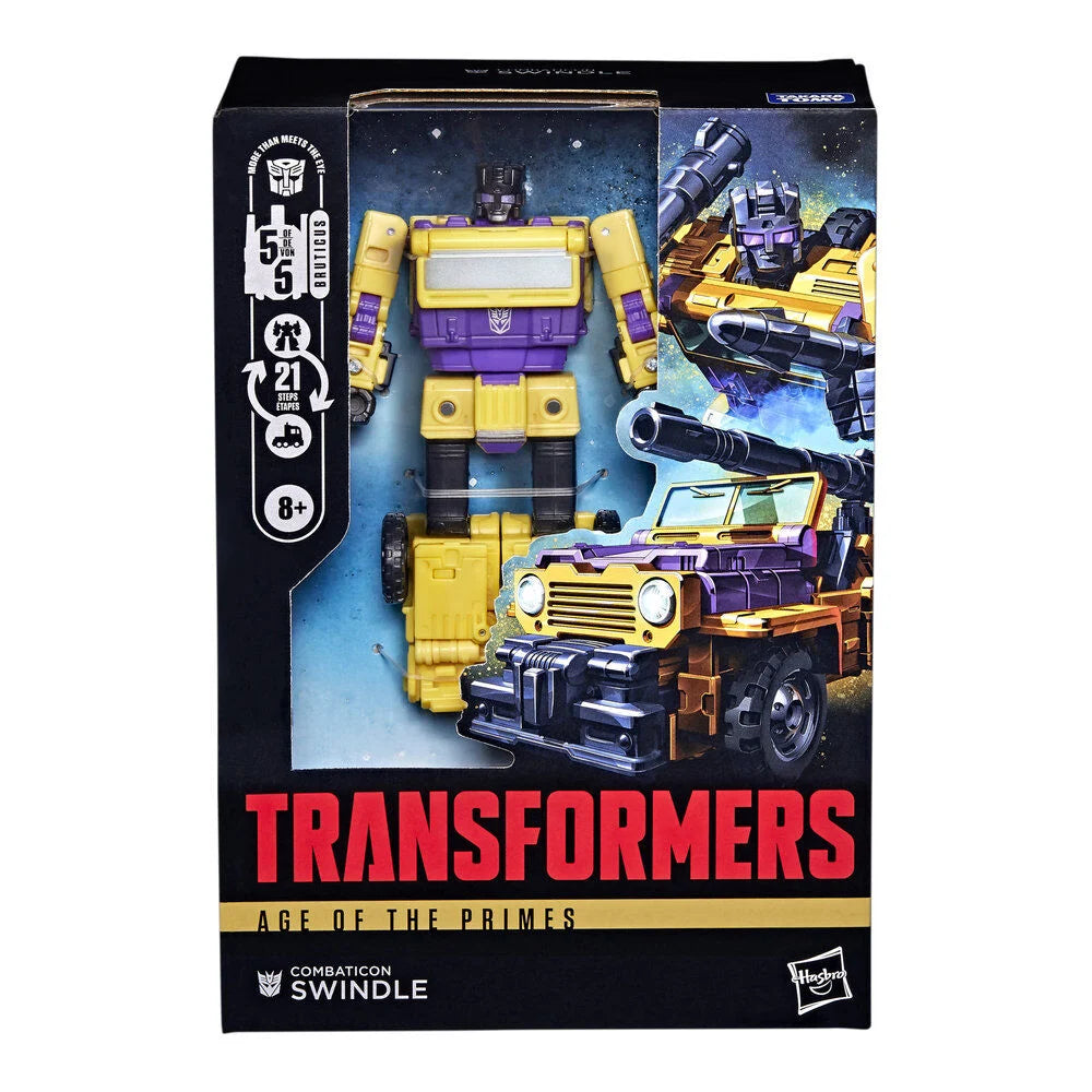 Hasbro Figura Combaticon Swindle Age Of The Primes Transformers 16.5cm (imagen 2 de 6)