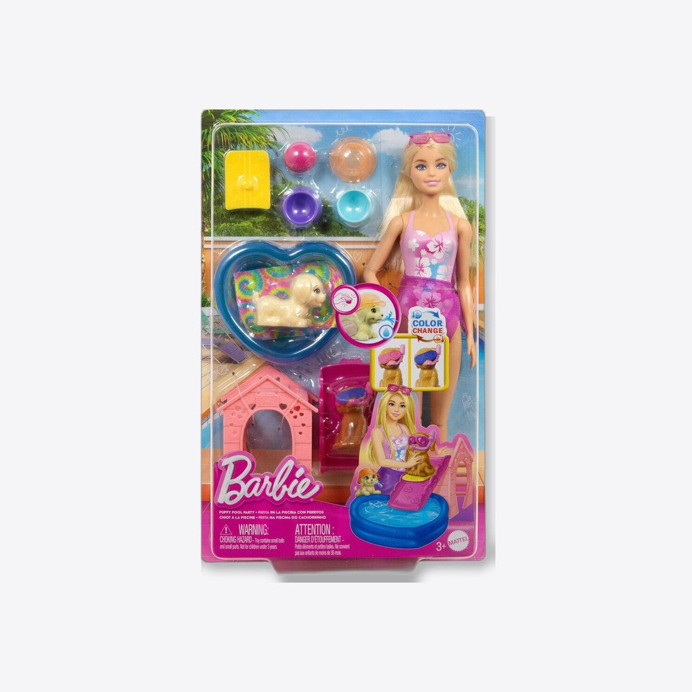 Mattel Muñeca Piscina Perritos Barbie (imagen 6 de 6)