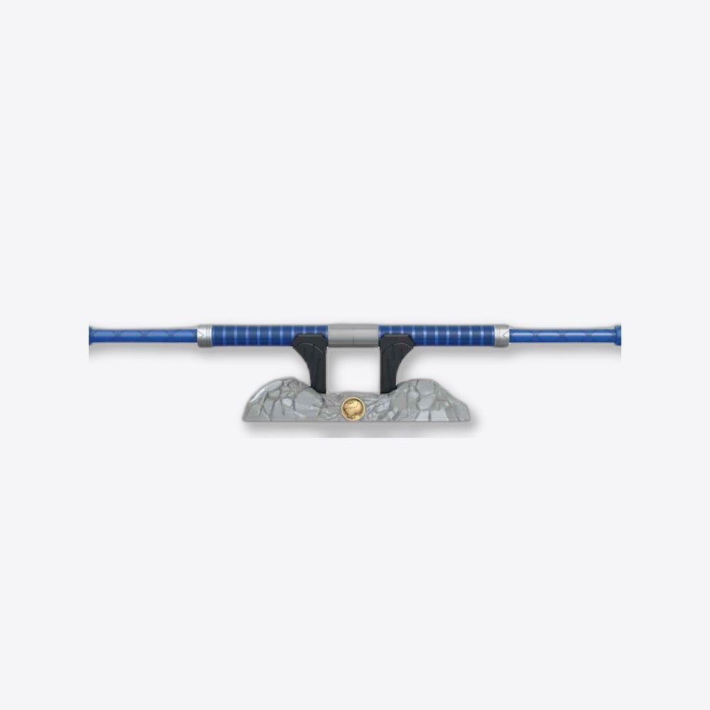 Replica hasbro escala 1:1 blue ranger lanza de poder deluxe power rangers lightning collection (imagen 5 de 6)