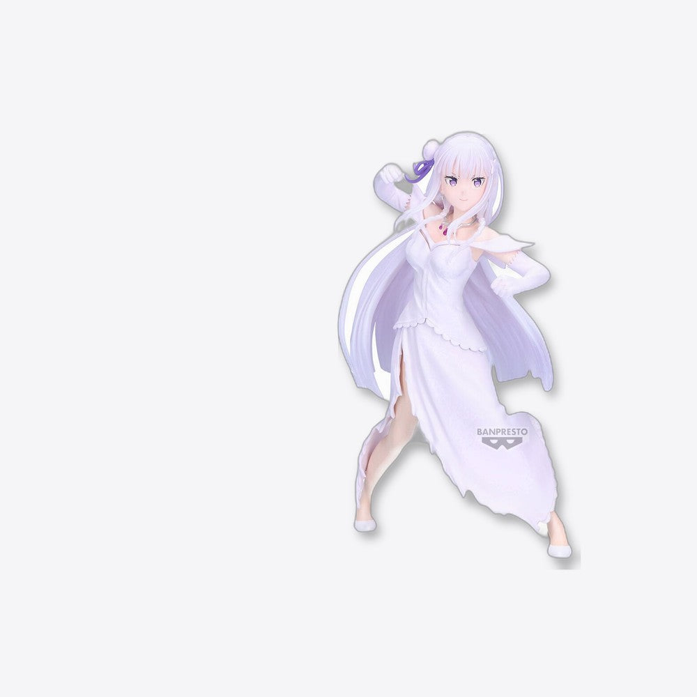 Banpresto Figura Emilia Espresto Excite Motions Re Zero 22cm (imagen 6 de 6)