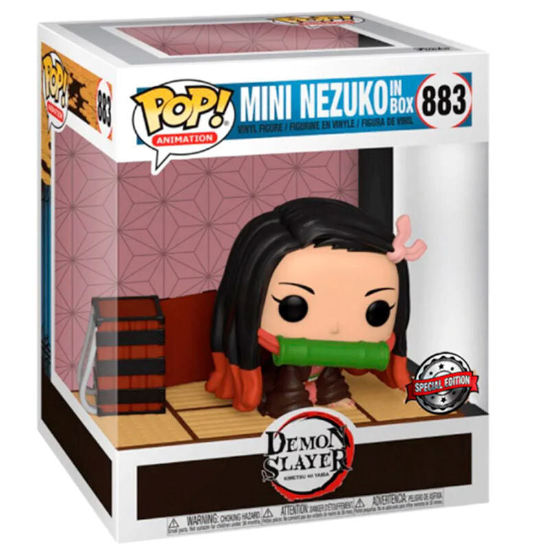 Funko Figura POP Deluxe Demon Slayer Kimetsu no Yaiba Mini Nezuko Exclusive (imagen 2 de 3)