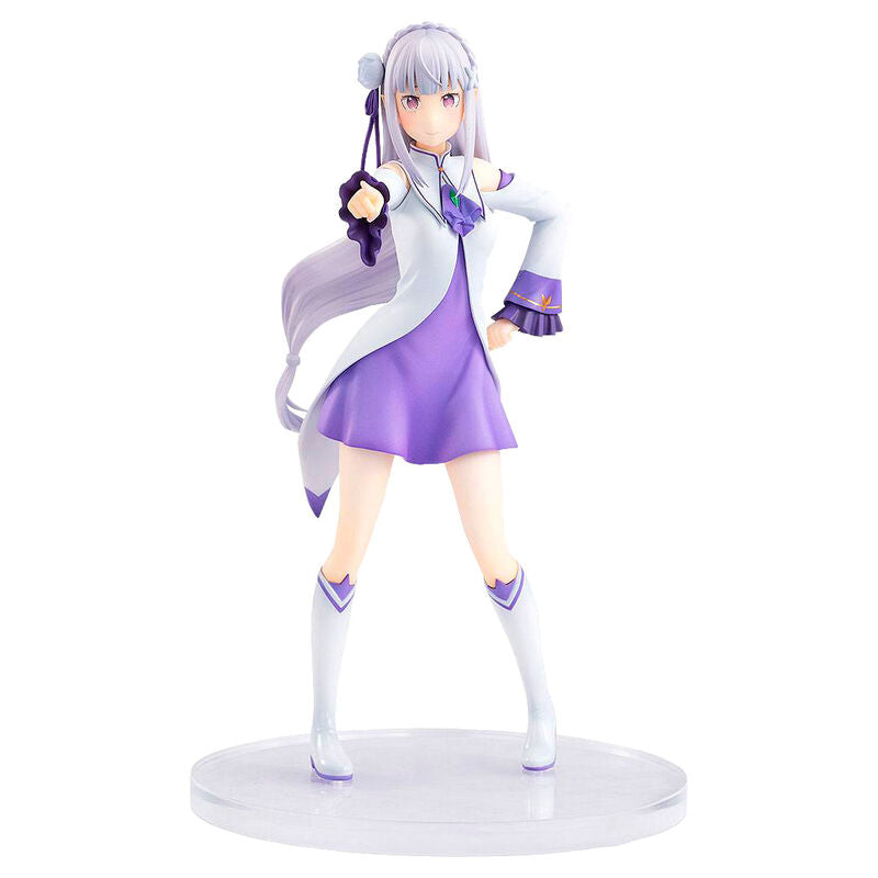 Good Smile Estatua Emilia Re:ZERO Starting Life in Another World 17cm