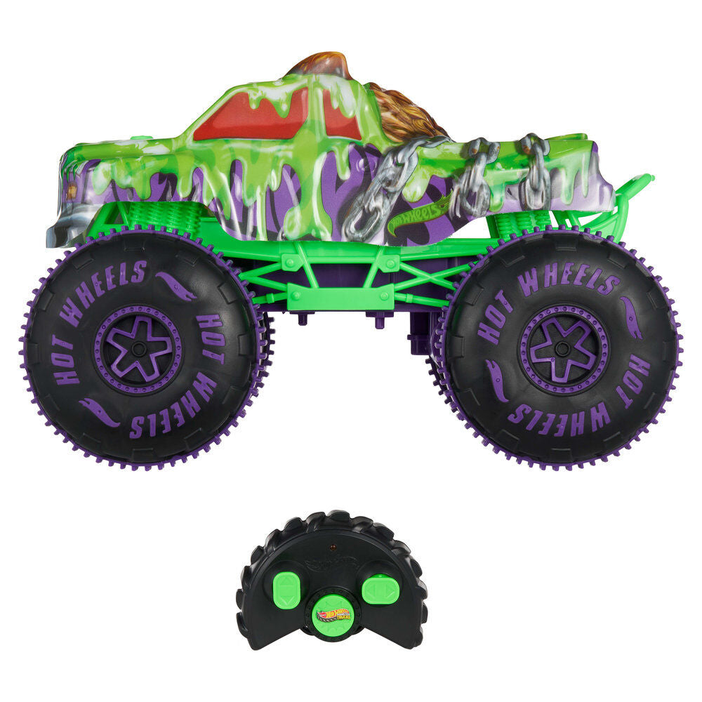 Mattel Coche radio control Wreckin Wolf Hot Wheels (imagen 3 de 6)
