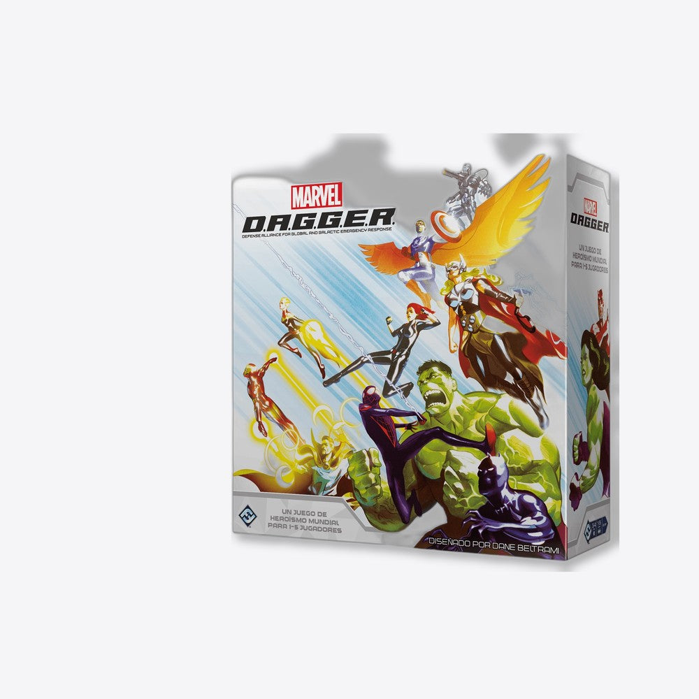 Asmodee Juego de mesa marvel d.a.g.g.e.r. edad recomendada 12 años (imagen 4 de 6)