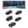 Set de 5 Coches Negros - Coches Y Circuitos | Majorette