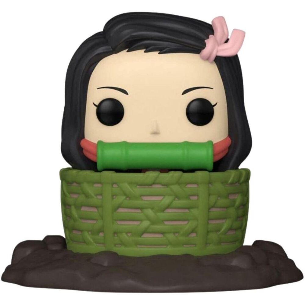 Funko Figura POP Deluxe Demon Slayer Kimetsu no Yaiba Nezuko Kamado in Basket Exclusive (imagen 2 de 6)