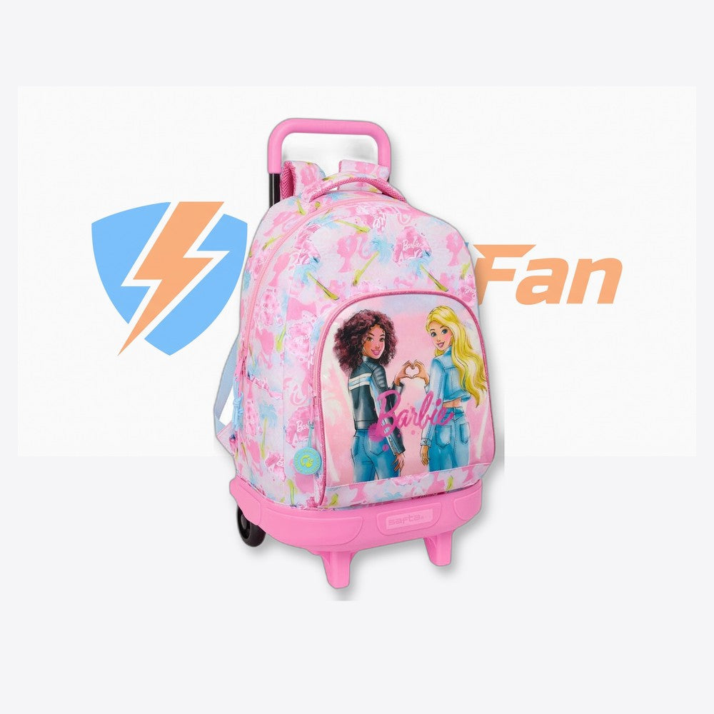 Safta Trolley Compact Extraible Painterly Barbie 45cm (imagen 5 de 6)