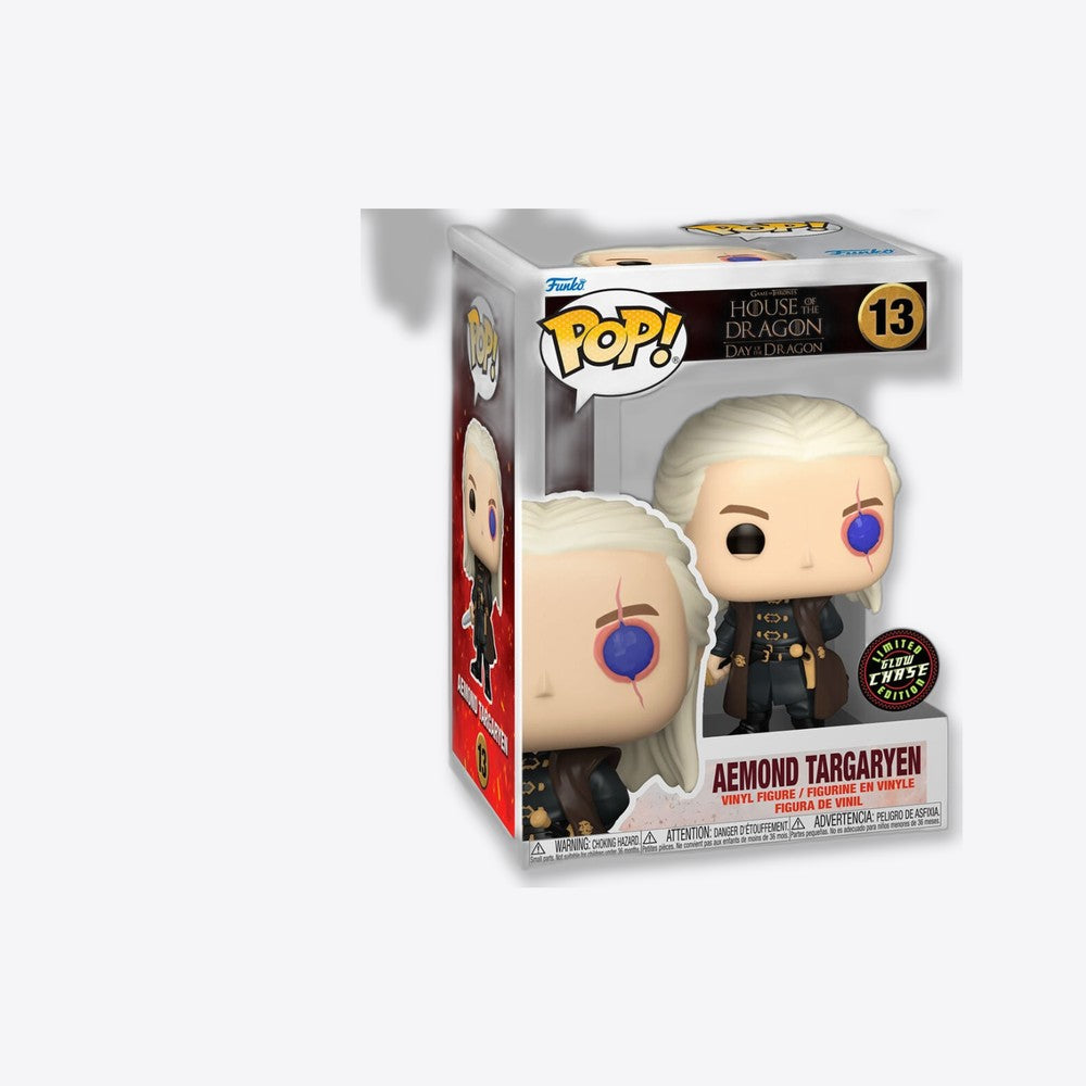 Funko Figura POP House of the Dragon Aemond Targaryen Chase (imagen 5 de 6)
