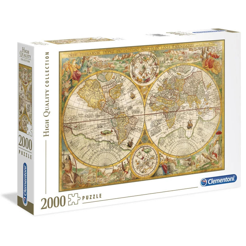 [Historia] Puzzle Mapa Antiguo Clásico 2000 Piezas (55 chars)