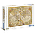 [Historia] Puzzle Mapa Antiguo Clásico 2000 Piezas (55 chars)