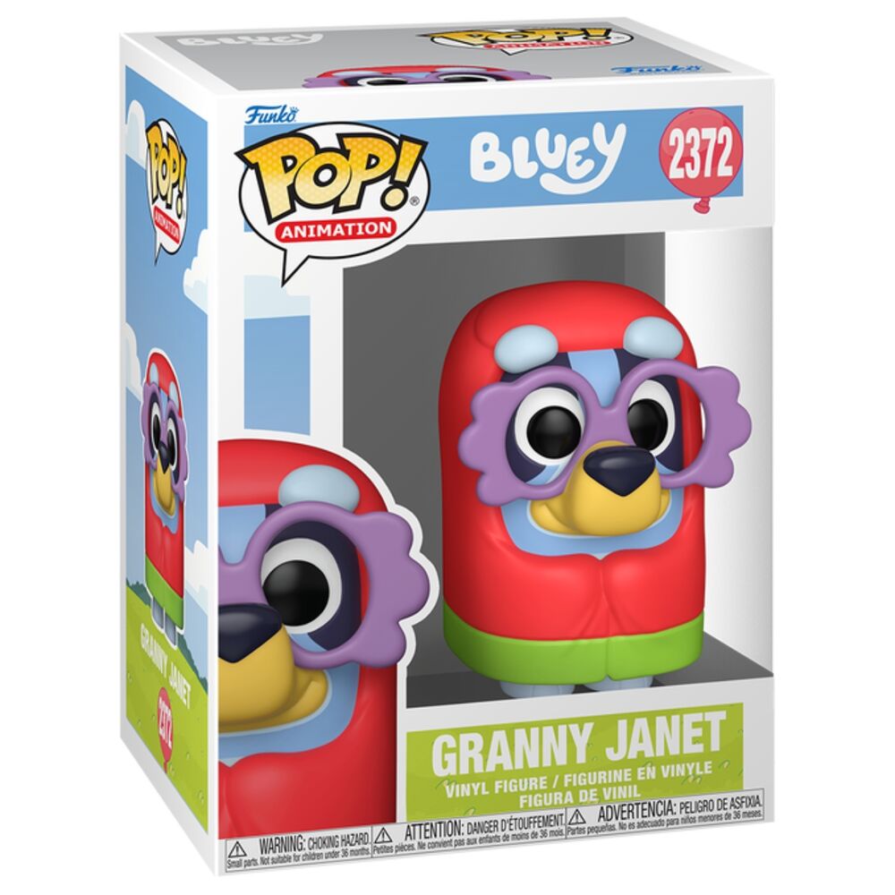 Figura POP Bluey Granny Janet - Pop Vinyls | Funko