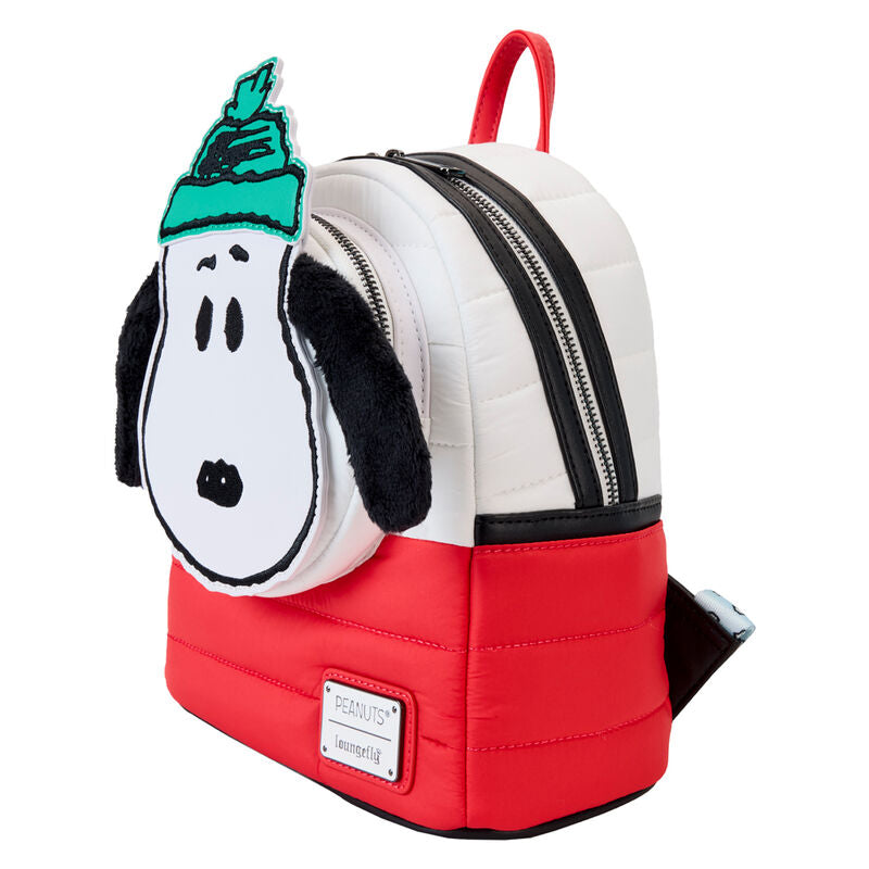 Mochila Holiday Snoopy Loungefly 26cm (imagen 2 de 6)