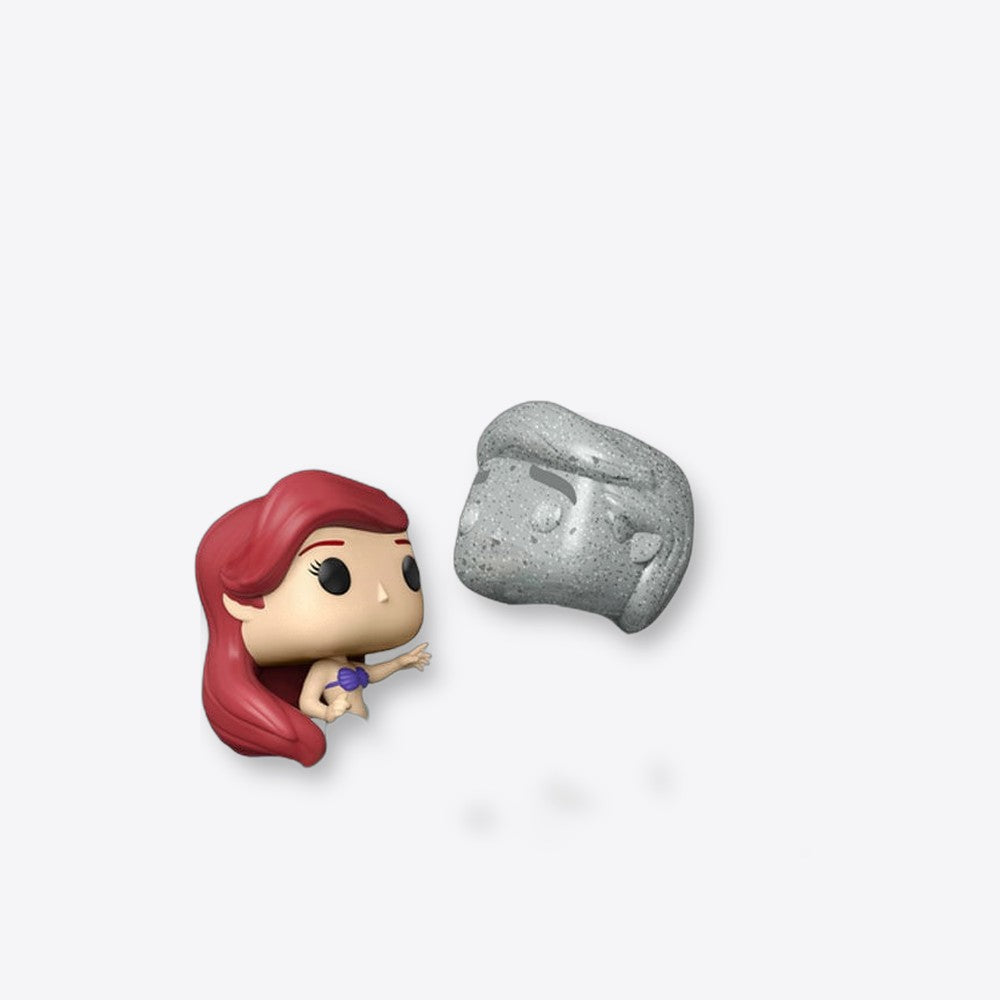 Funko Figura POP Disney Ultimate Princess La Sirenita Ariel & Statue Eric Exclusive (imagen 6 de 6)