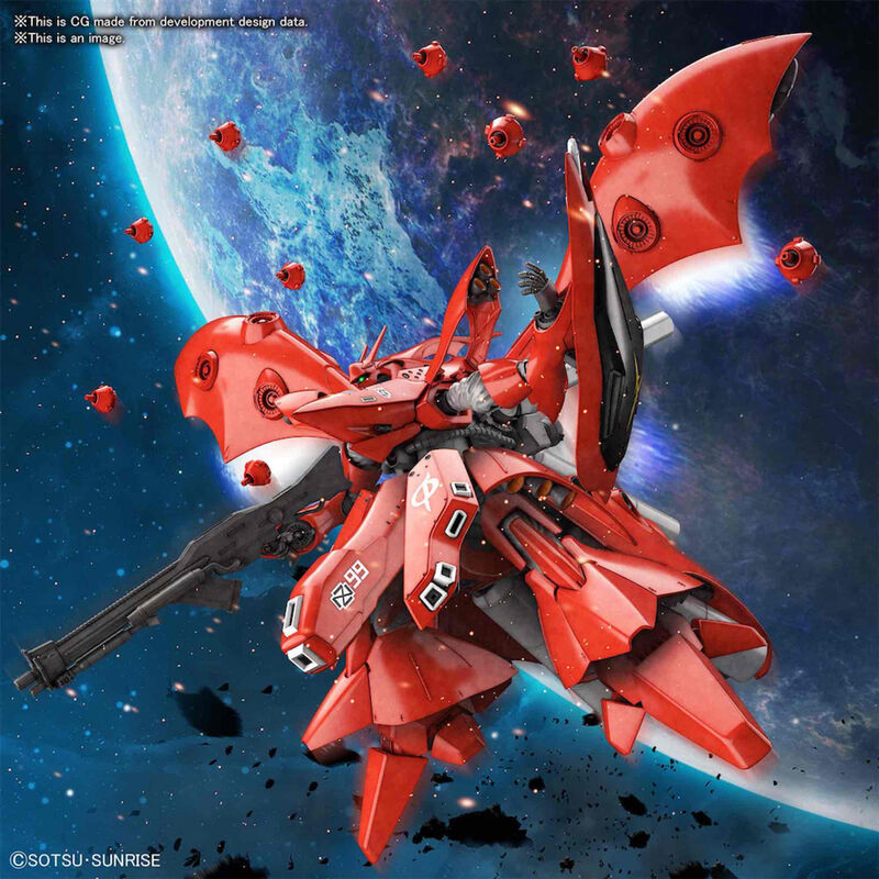 Bandai Hobby Figura Model Kit Nightingale Mobile Suit Gundam: Char s Counterattack-Beltorchika s Children (imagen 5 de 6)