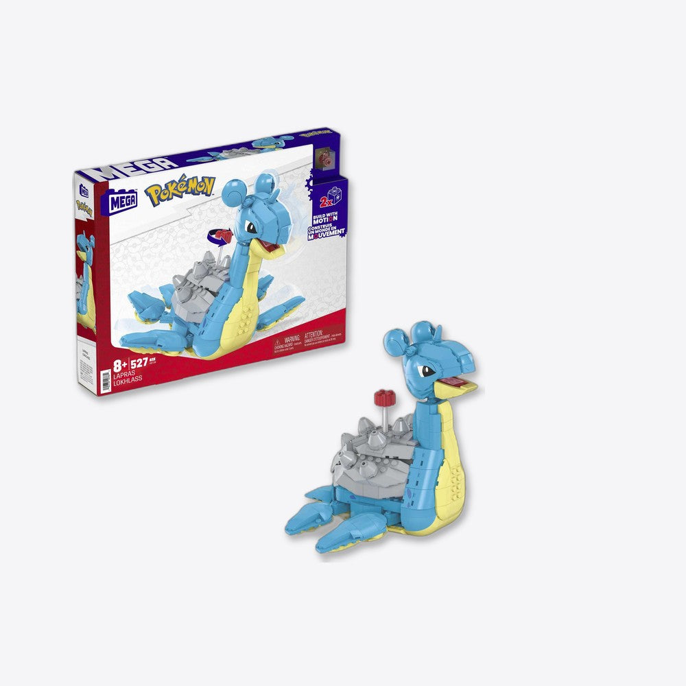 Desconocido Figura mattel mega construx pokemon lapras 527 piezas (imagen 6 de 6)