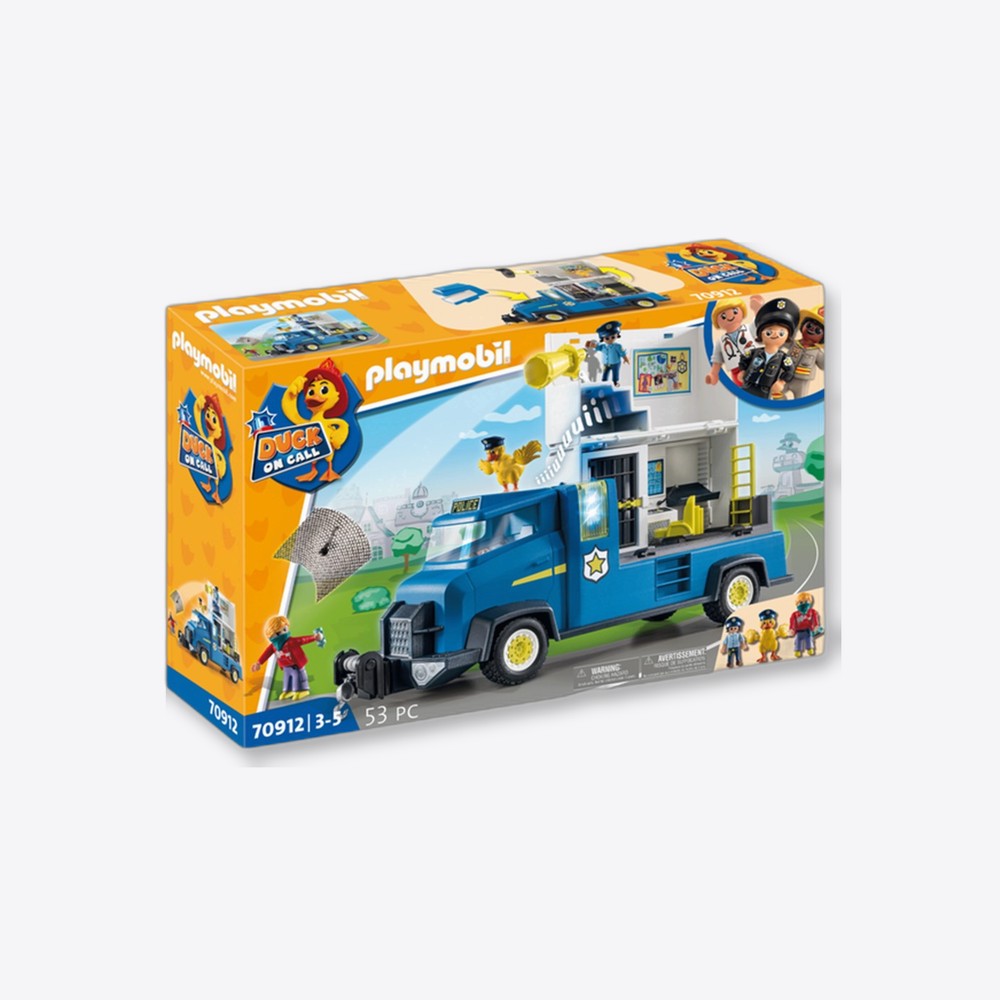 Playmobil duck on call camion de policia (imagen 2 de 6)