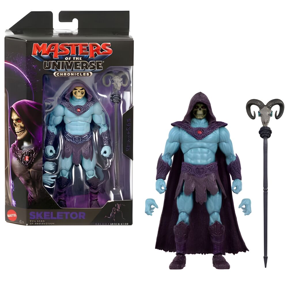 Mattel Figura Skeletor Chronicles Master Of The Universe (imagen 2 de 6)