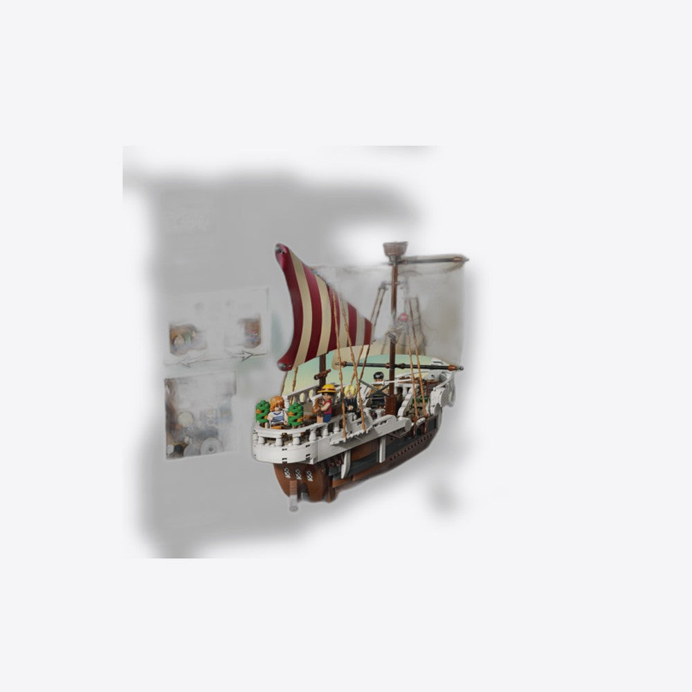 Lego one piece netflix barco pirata going merry (imagen 2 de 6)