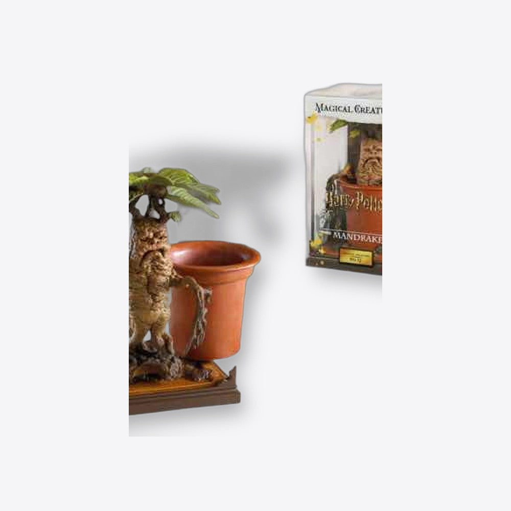 Figura the noble collection harry potter criaturas magicas nº 17 mandragora (imagen 5 de 6)