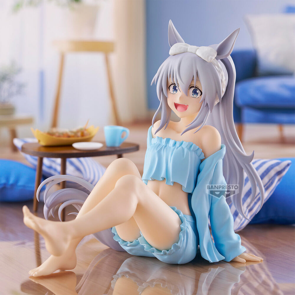 Banpresto Figura Tamamo Cross Relax time Umamusume Cinderella Gray 13cm (imagen 3 de 5)